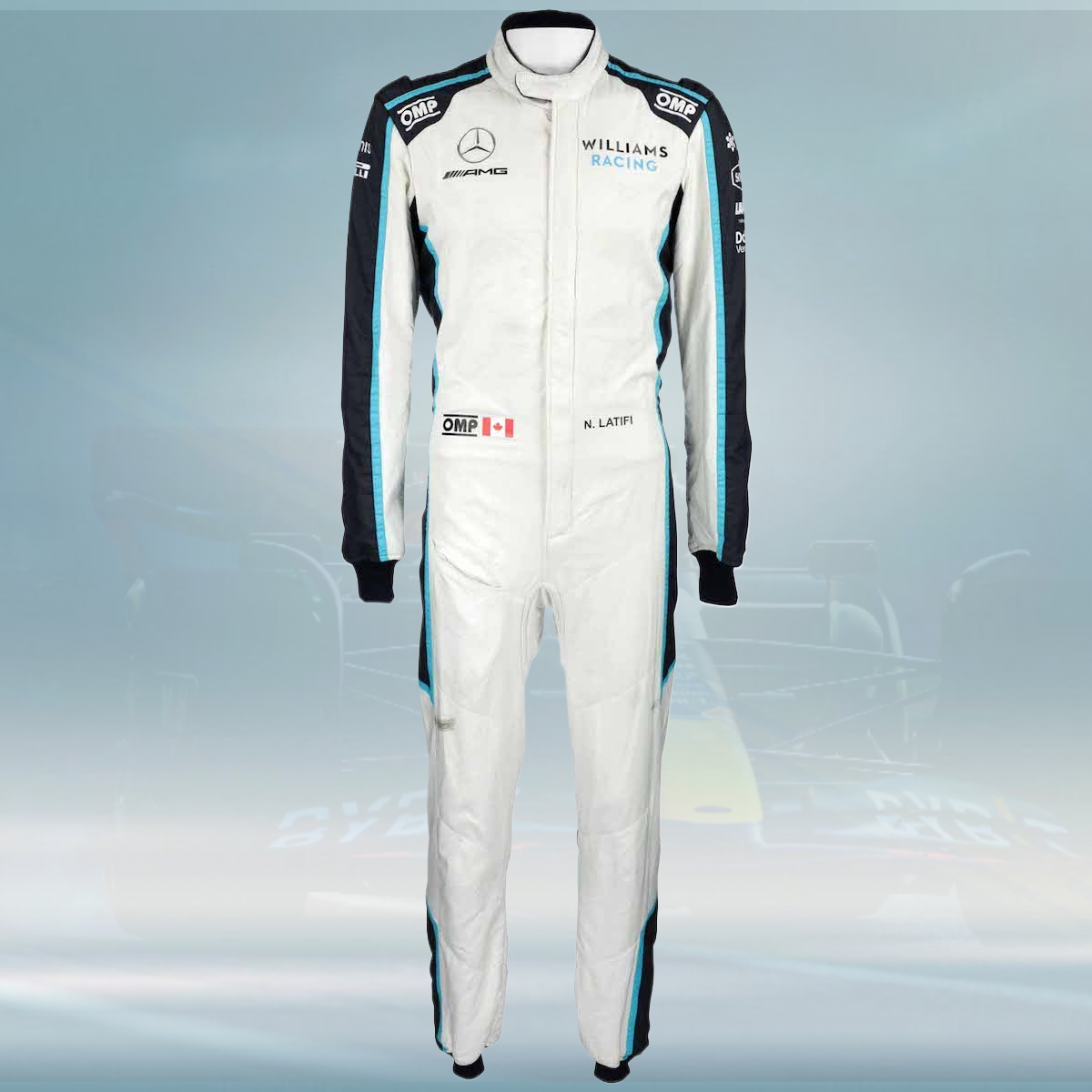 2021 Nicholas Latifi Race Williams Racing F1 Suit