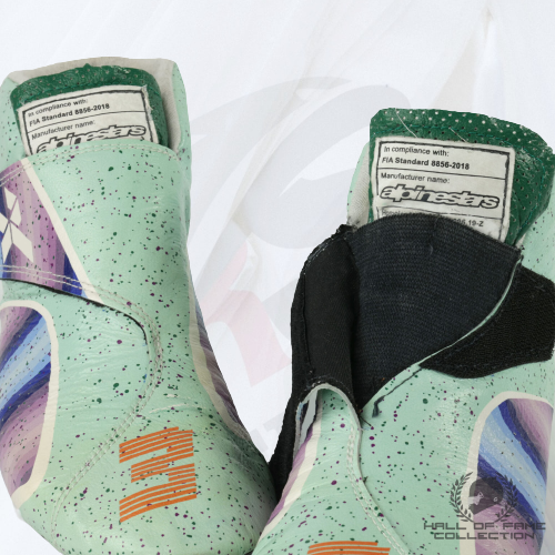 2021 Daniel Ricciardo Race McLaren F1 Boots - Rental Sports