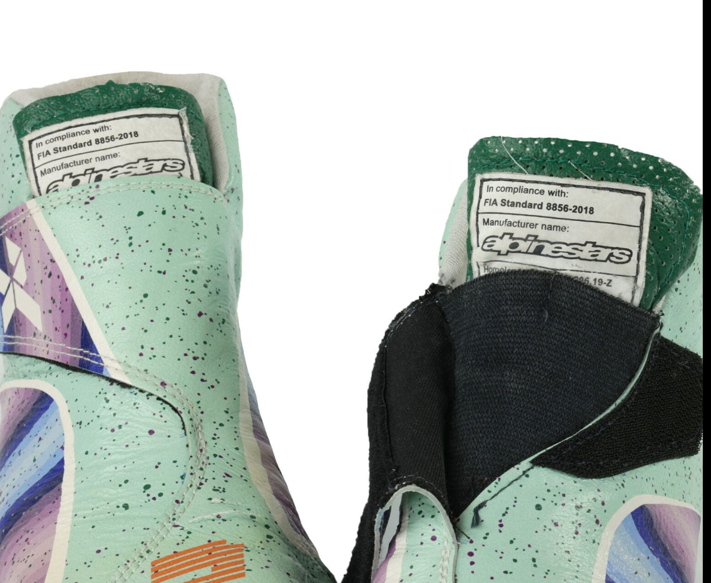 2021 Daniel Ricciardo Race McLaren F1 Boots - Rental Sports