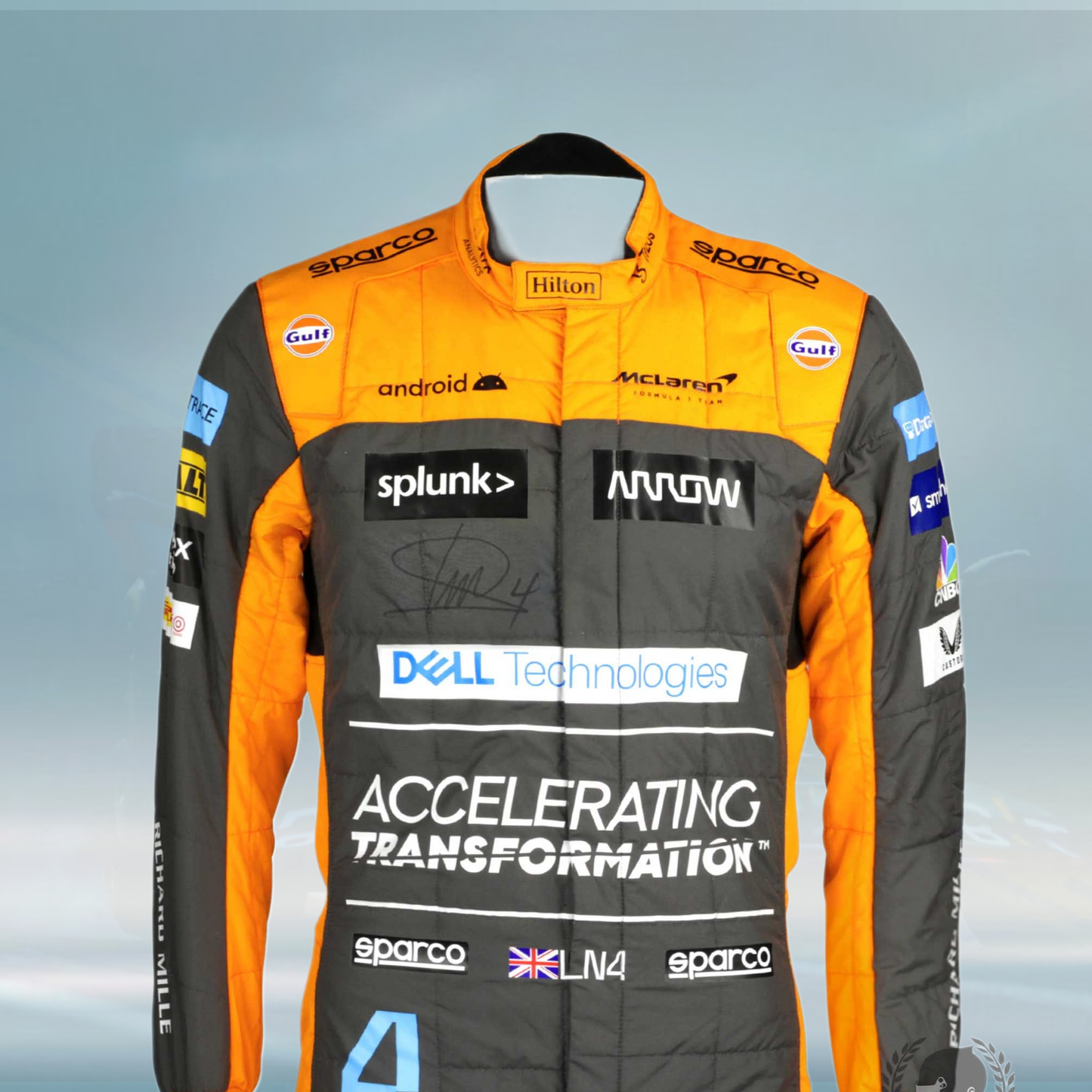2022 Lando Norris Race McLaren F1 Suit