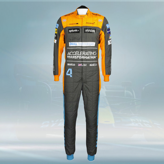 2022 Lando Norris Race McLaren F1 Suit