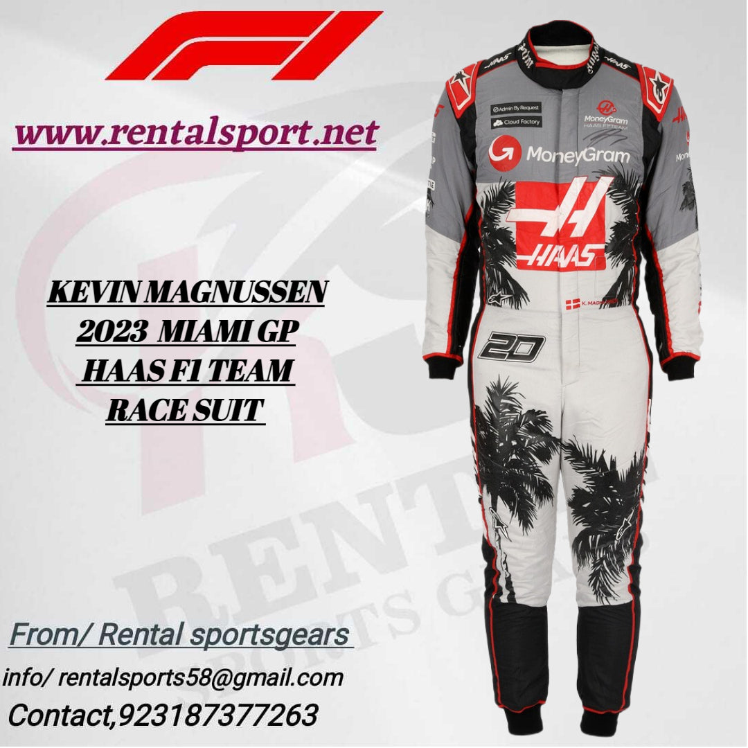 2023 KEVIN MAGNUSSEN F1 TEAM RACE SUIT - Rental Sports