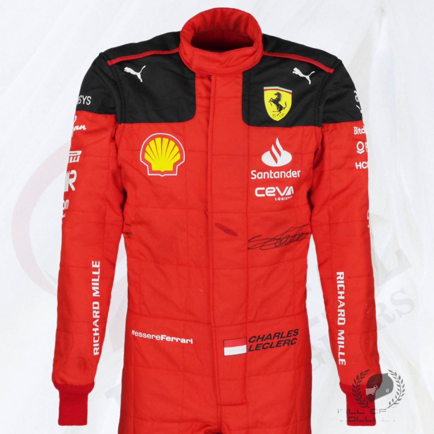 2023 Charles Leclerc Race Scuderia Ferrari F1 Suit - Rental Sports