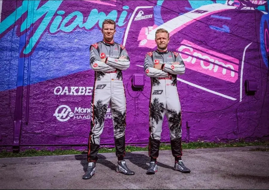 2023 KEVIN MAGNUSSEN F1 TEAM RACE SUIT - Rental Sports