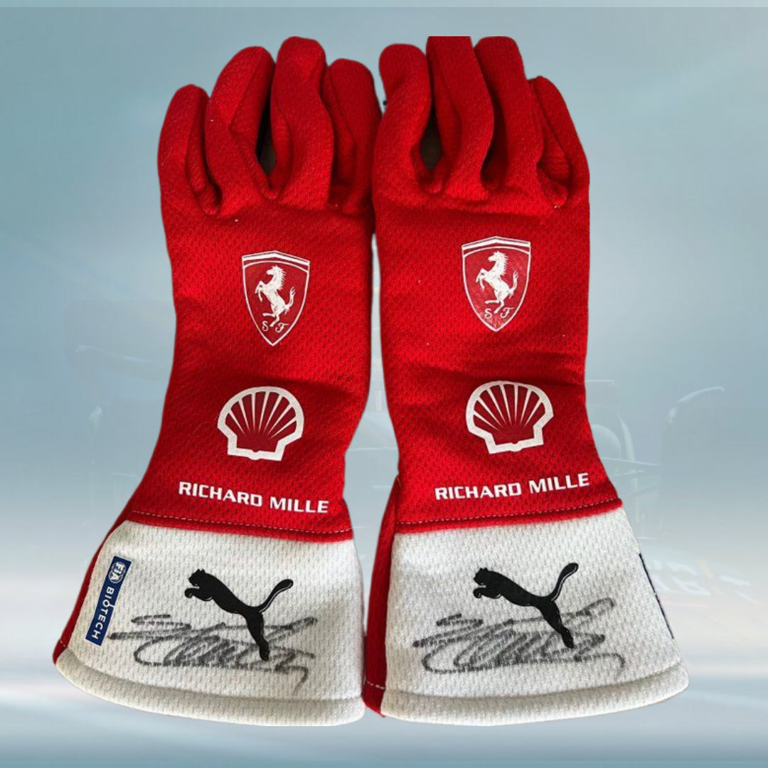Charles leclrec 2023 las vegas Grand prix Glove