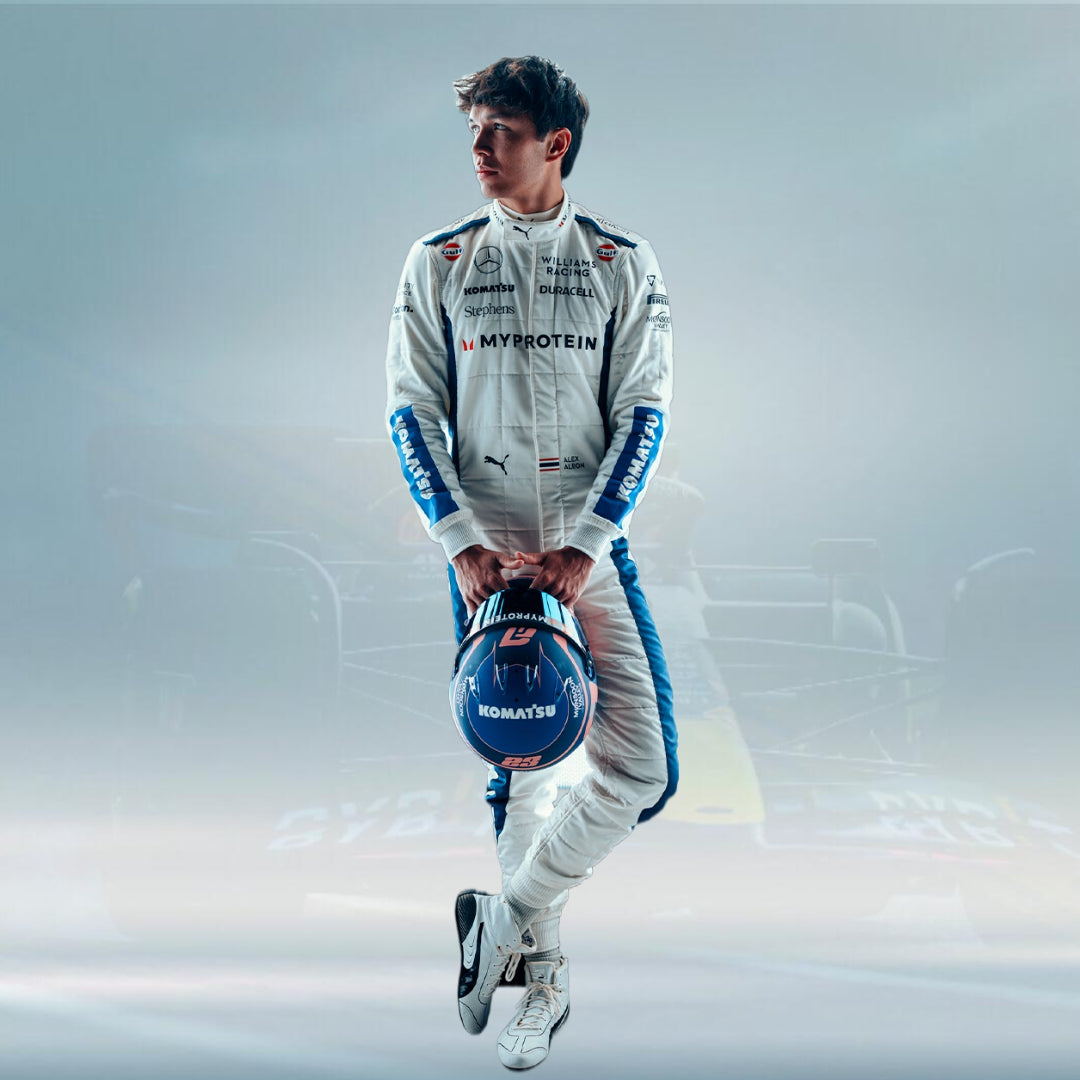 F1 Alex albon 2024 Race Suit Williams Racing - Rental Sports