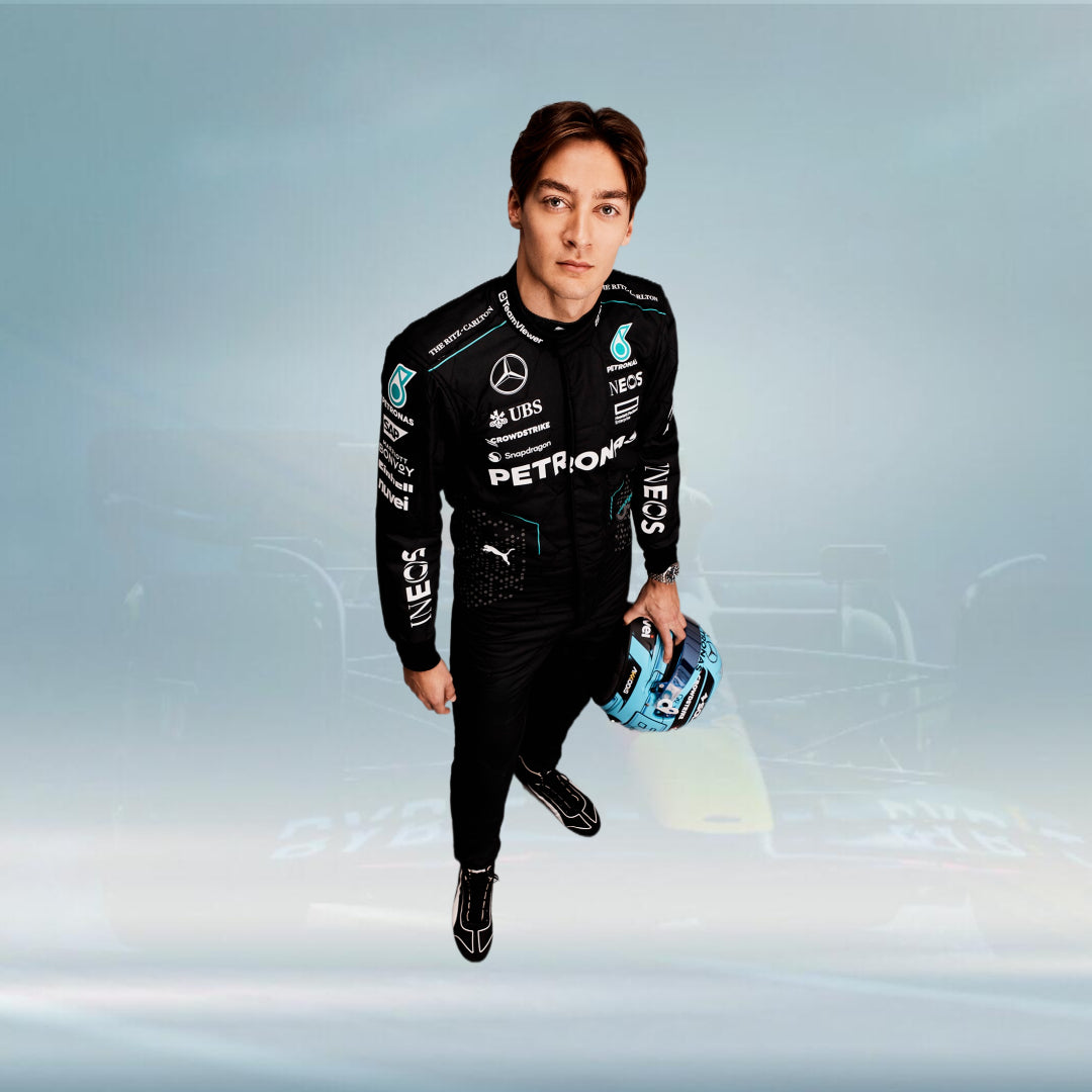 George Russell 2024 Mercedes-AMG F1 Replica Race Suit - Rental Sports