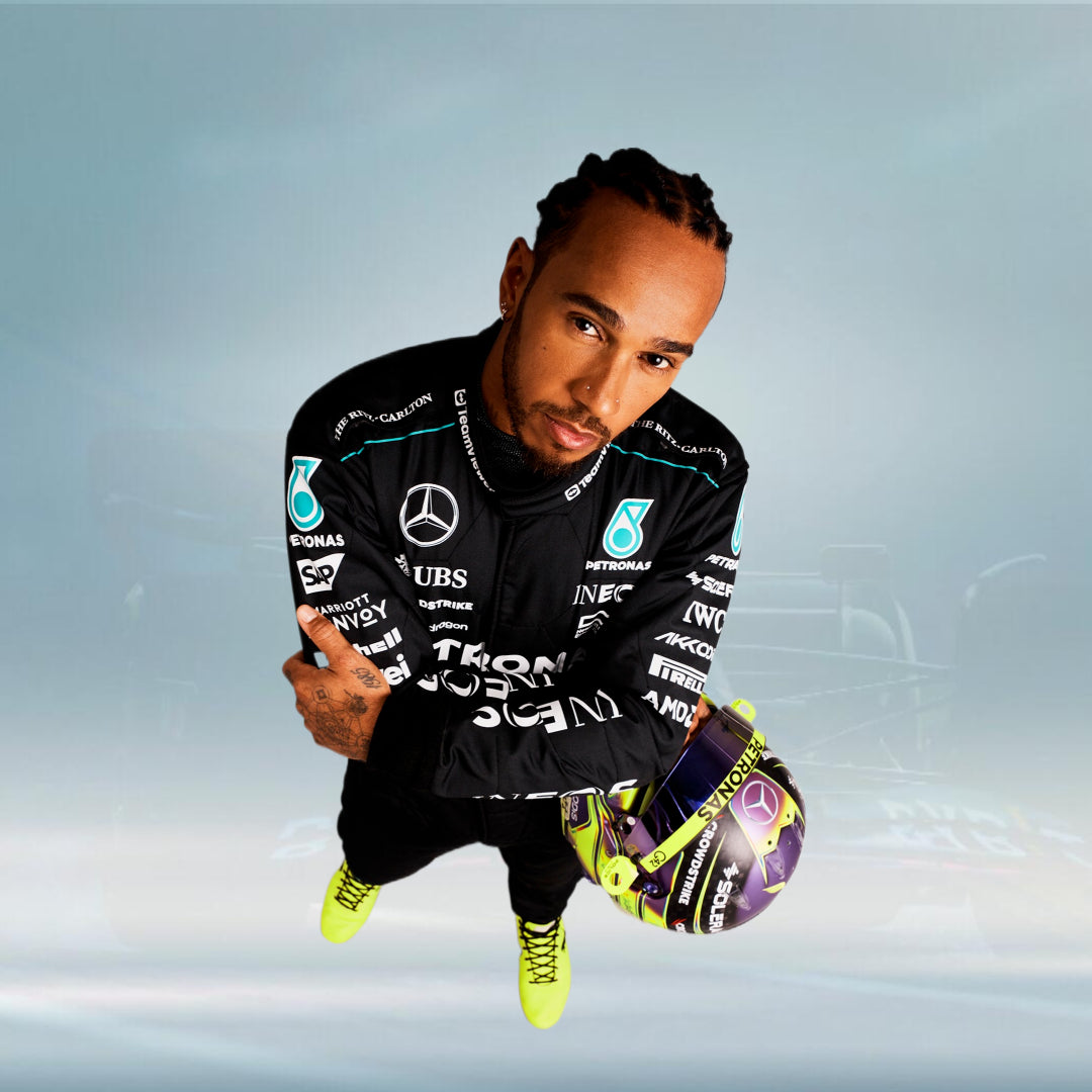2024 Lewis Hamilton Mercedes-AMG Petronas F1 Replica Race Suit - Rental Sports