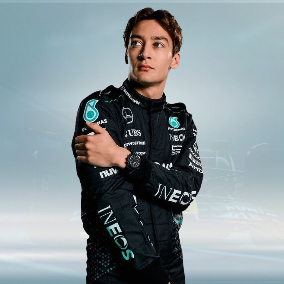 George Russell 2024 Mercedes-AMG F1 Replica Race Suit - Rental Sports