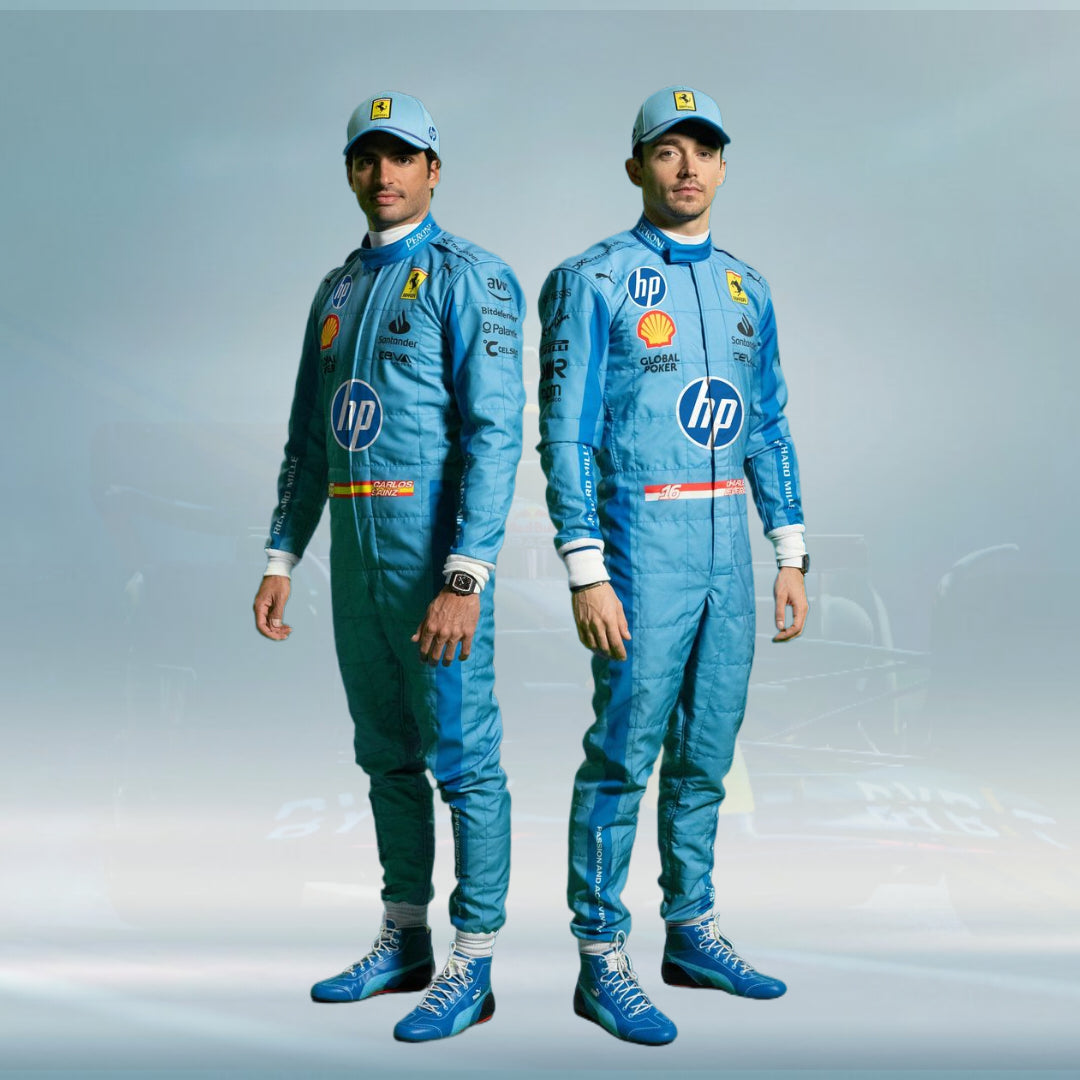 Miami GP Scuderia Ferrari HP Race suit F1 2024 - Rental Sports