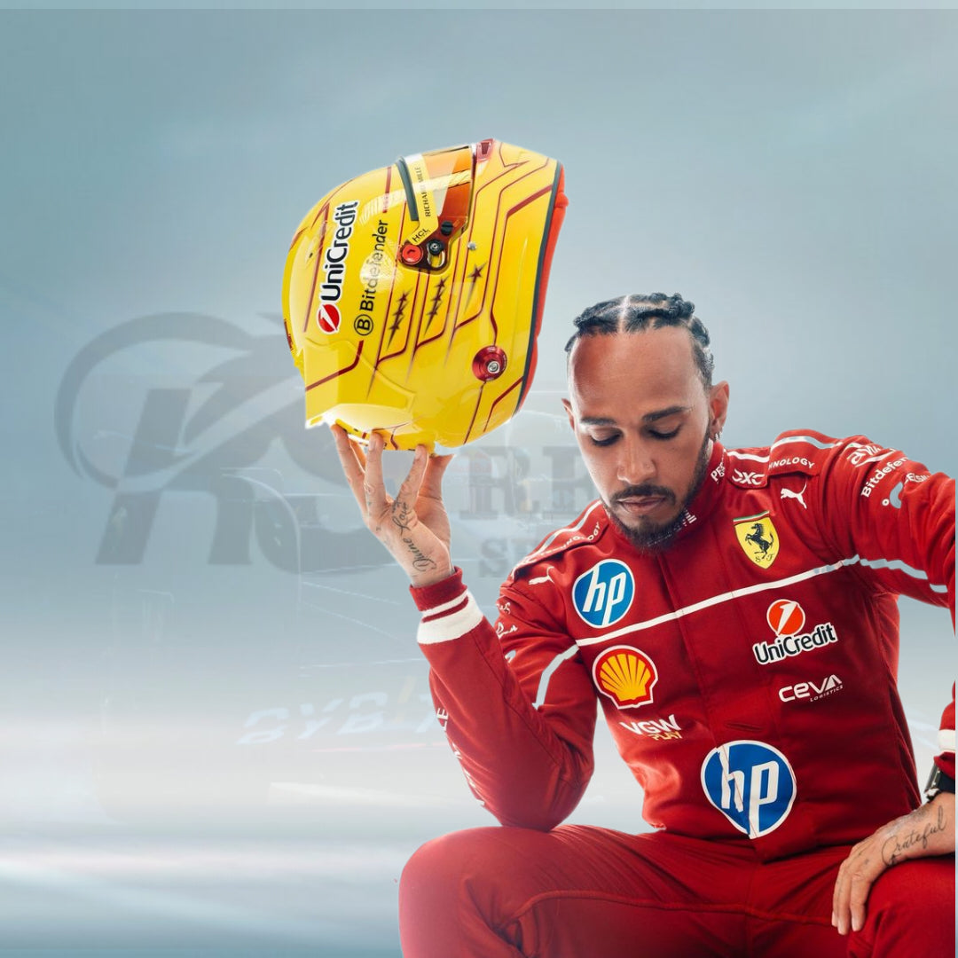 2025 Lewis Hamilton Scuderia Ferrari HP F1 Racing Suit - Rental Sports