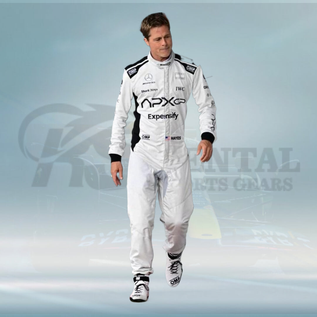 Brad Pitt Formula one Movie Apx GP Suit