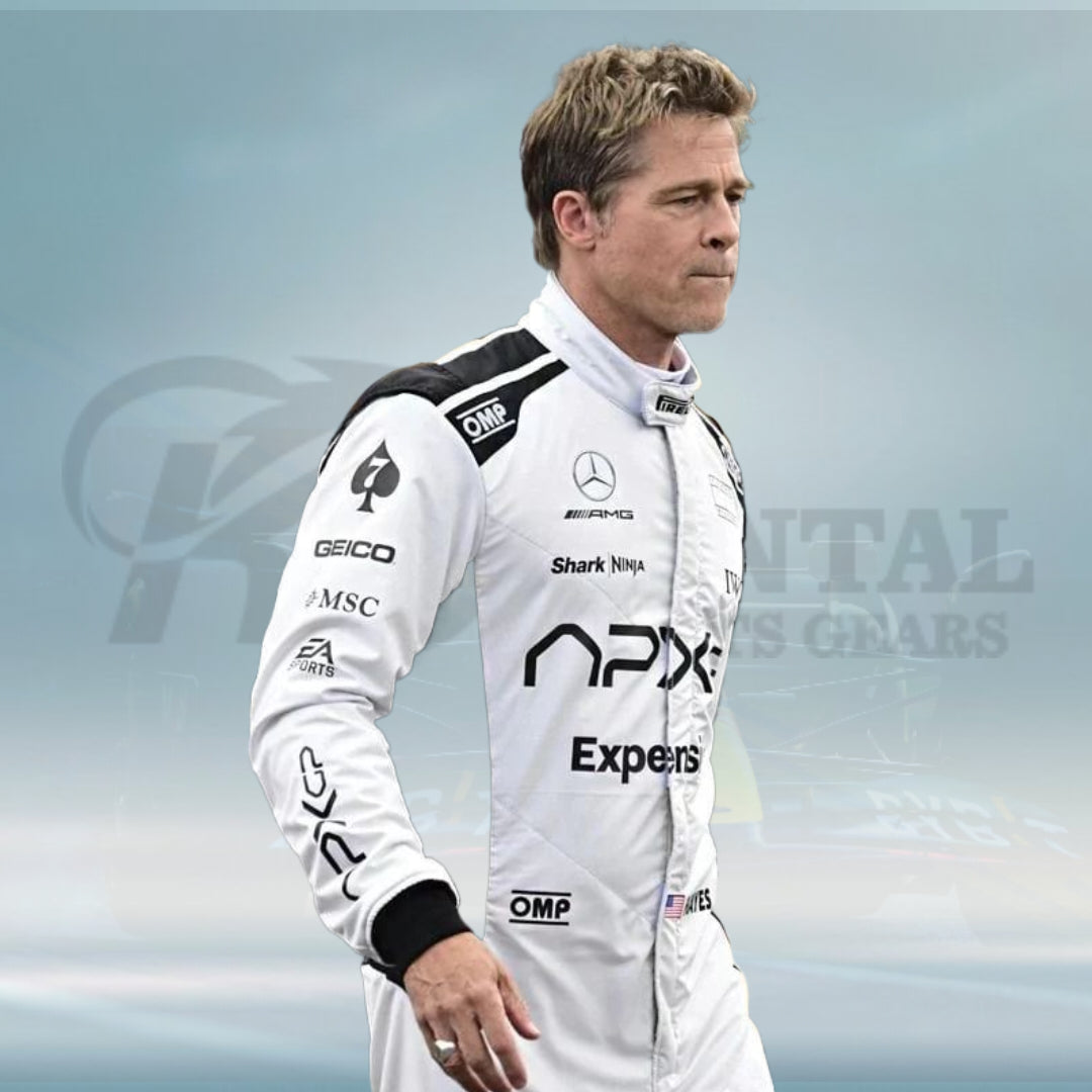Brad Pitt Formula one Movie Apx GP Suit