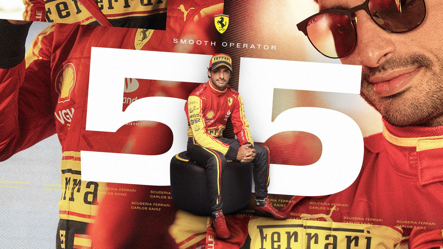 Carlos Sainz 2023 Italian GP Ferrari Race Suit F1 - Rental Sports