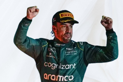 Fernando Alonso 2023 Aston Martin F1 Race Suit - Rental Sports