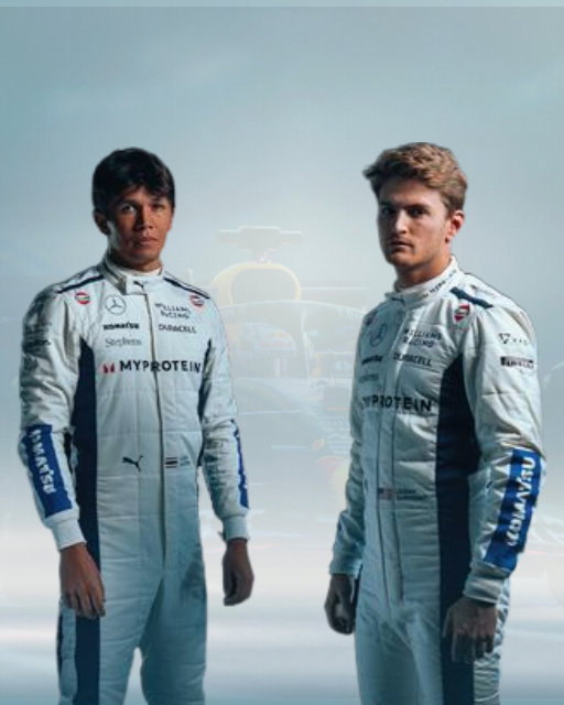 F1 Alex albon 2024 Race Suit Williams Racing - Rental Sports