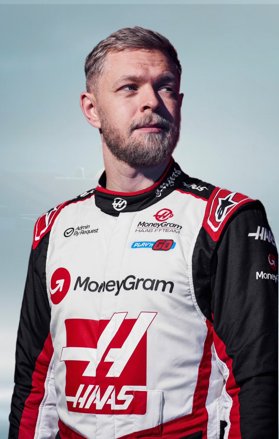 Kevin Magnussen 2024 Race Suit F1 Team Haas Replica Suit - Rental Sports