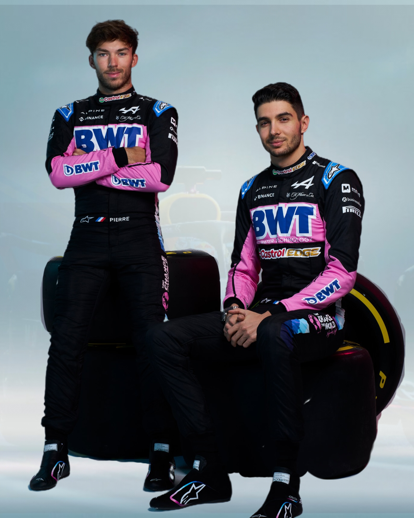 2024 Esteban Ocon Race F1 Suit BWT Alpine F1 Team Replica Suit - Rental Sports