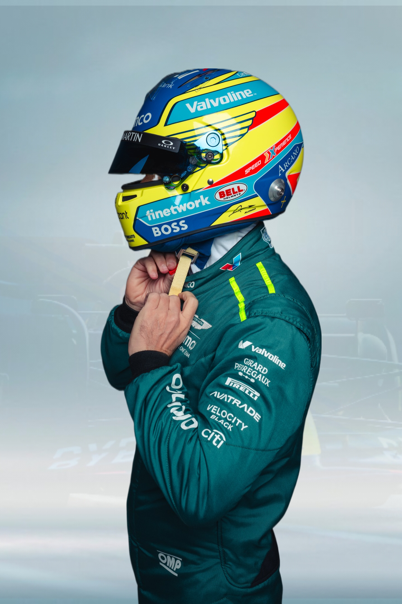 2024 Fernando Alonso Race Suit Aston Martin F1 Racing - Rental Sports