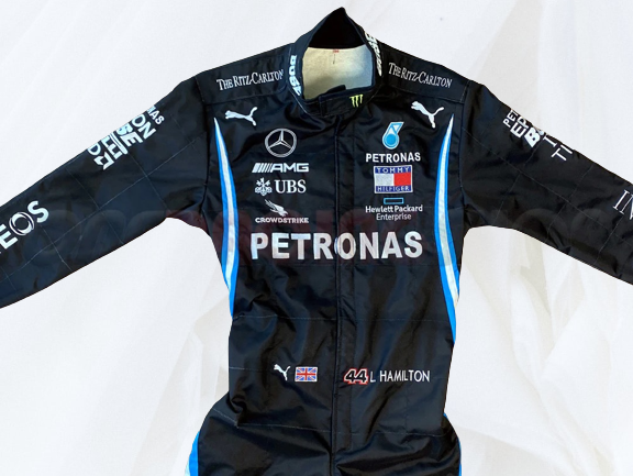Lewis Hamilton 2020 racing suit Mercedes Benz AMG | F1 Replica Embroidery Race Suit