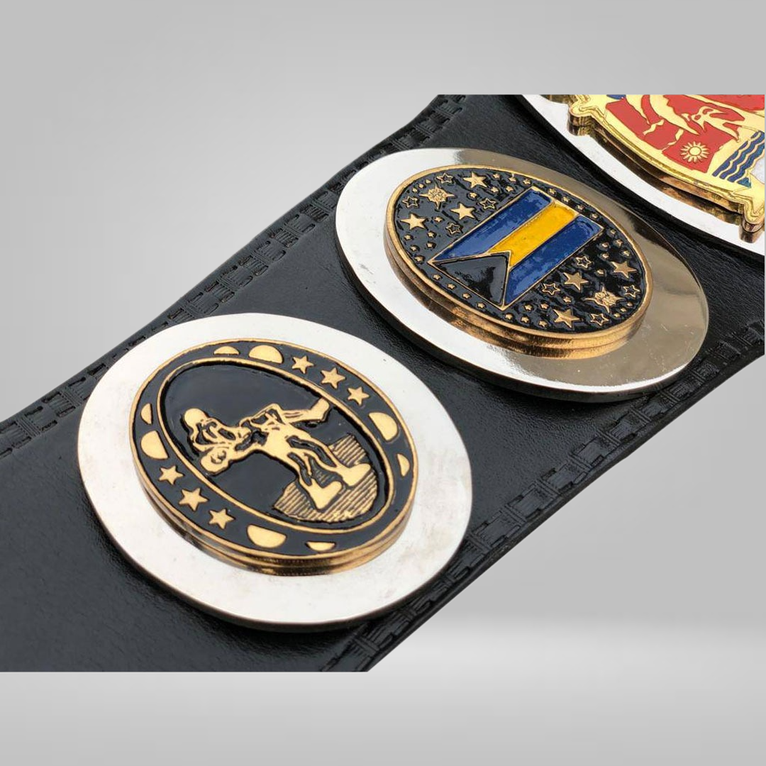 NWA Bahamas Bahamian Heavyweight Wrestling Champion Belt Islands Florida Championship - Rental Sports