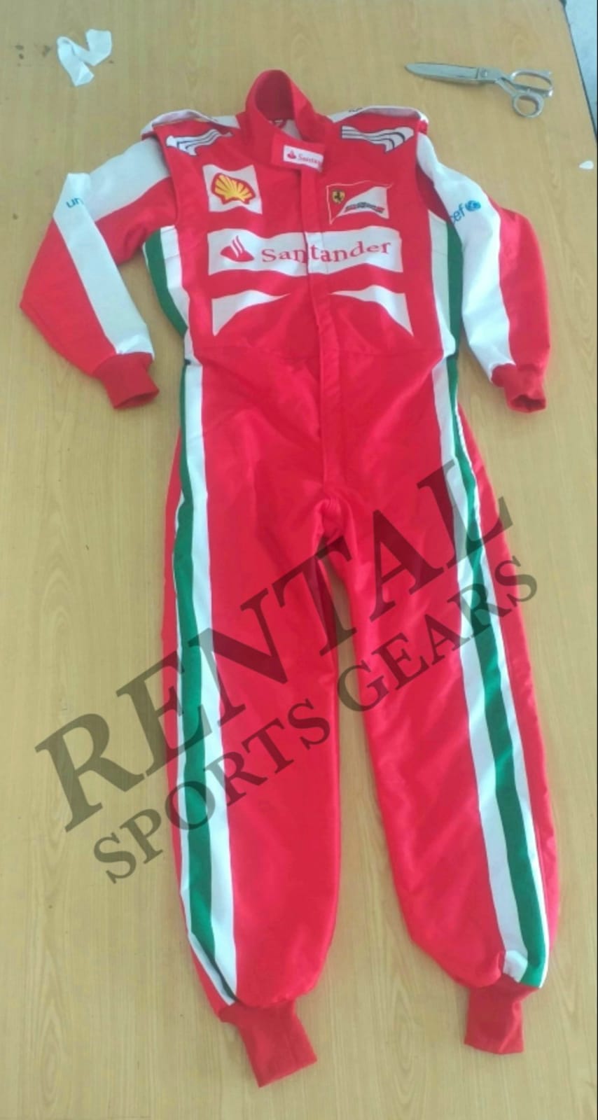 Fernando Alonso Scuderia Ferrar suit 2012 f1 race suit - Rental Sports