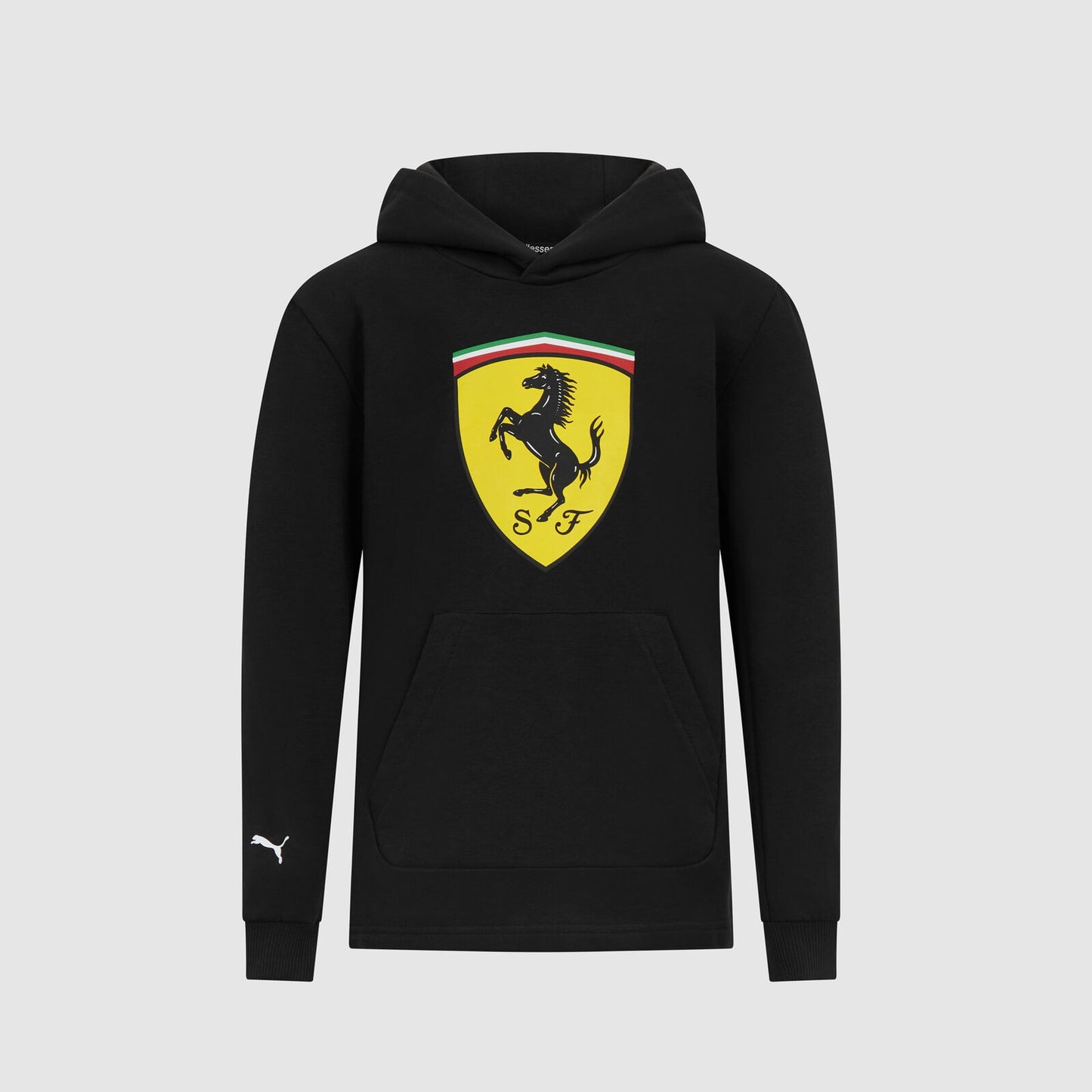 Scuderia Ferrari F1 Kids Logo Black Hoodie - Rental Sports