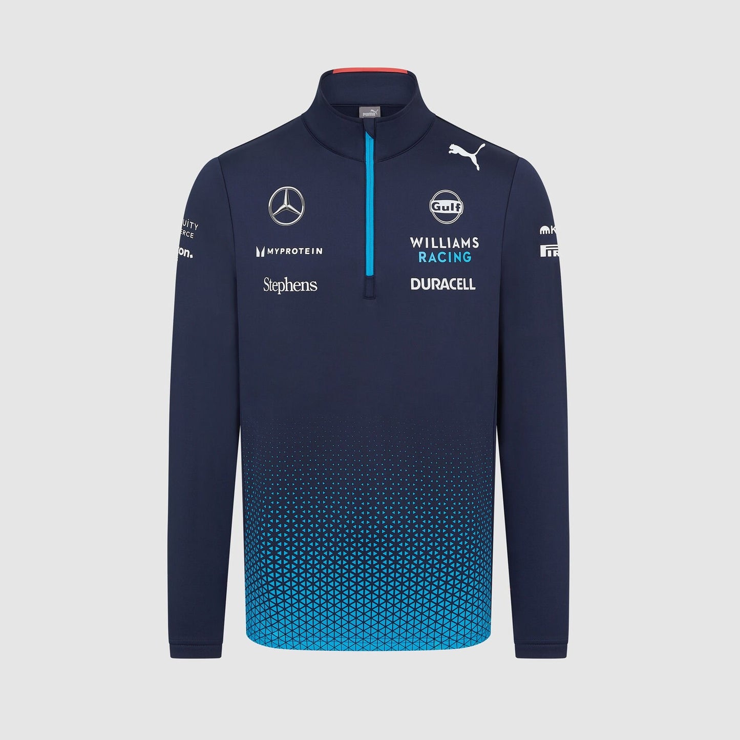 Williams Racing 2024 Team 1/4 Zip SweatShirt - Rental Sports