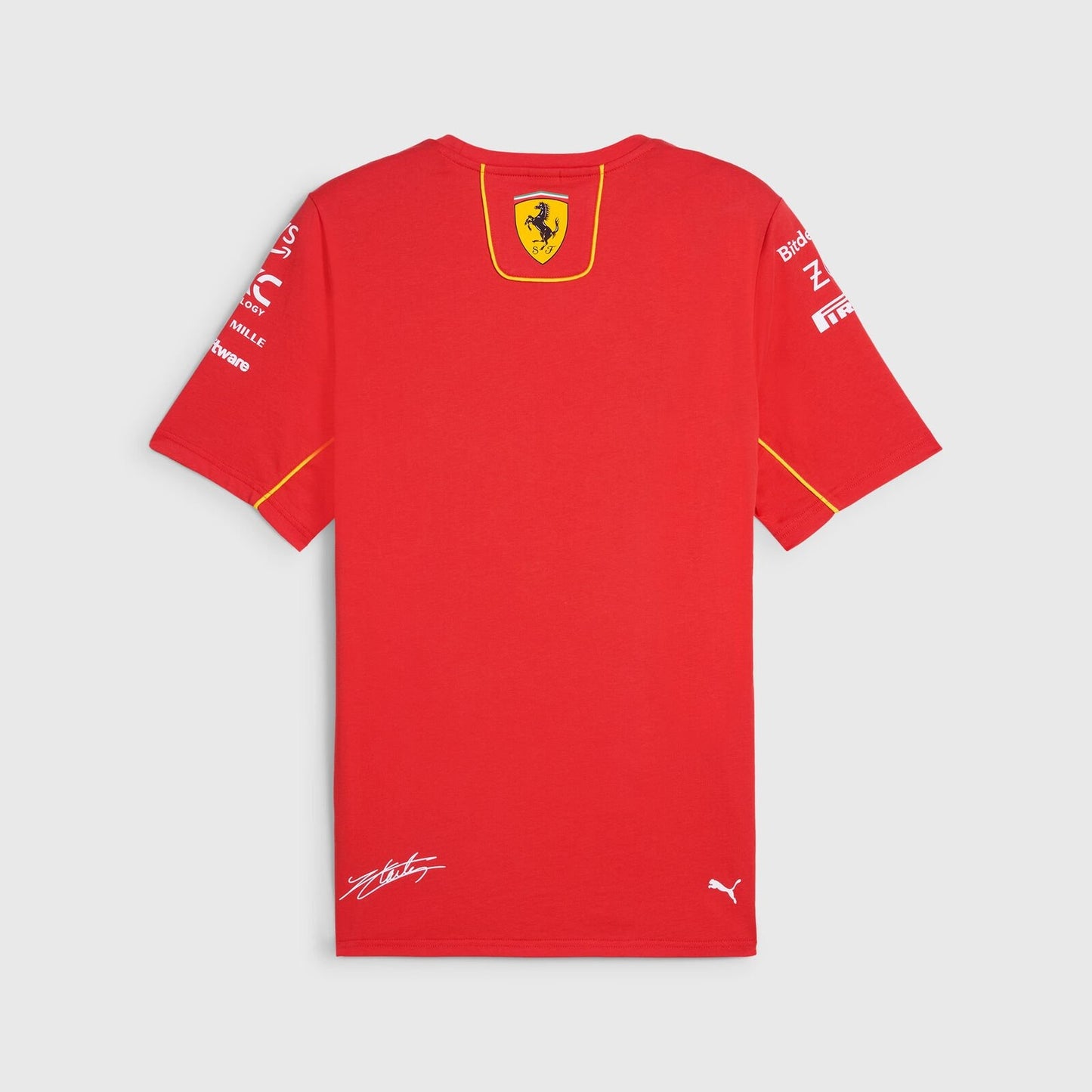 Scuderia Ferrari F1 2024 Charles Leclerc Driver T-shirt - Rental Sports