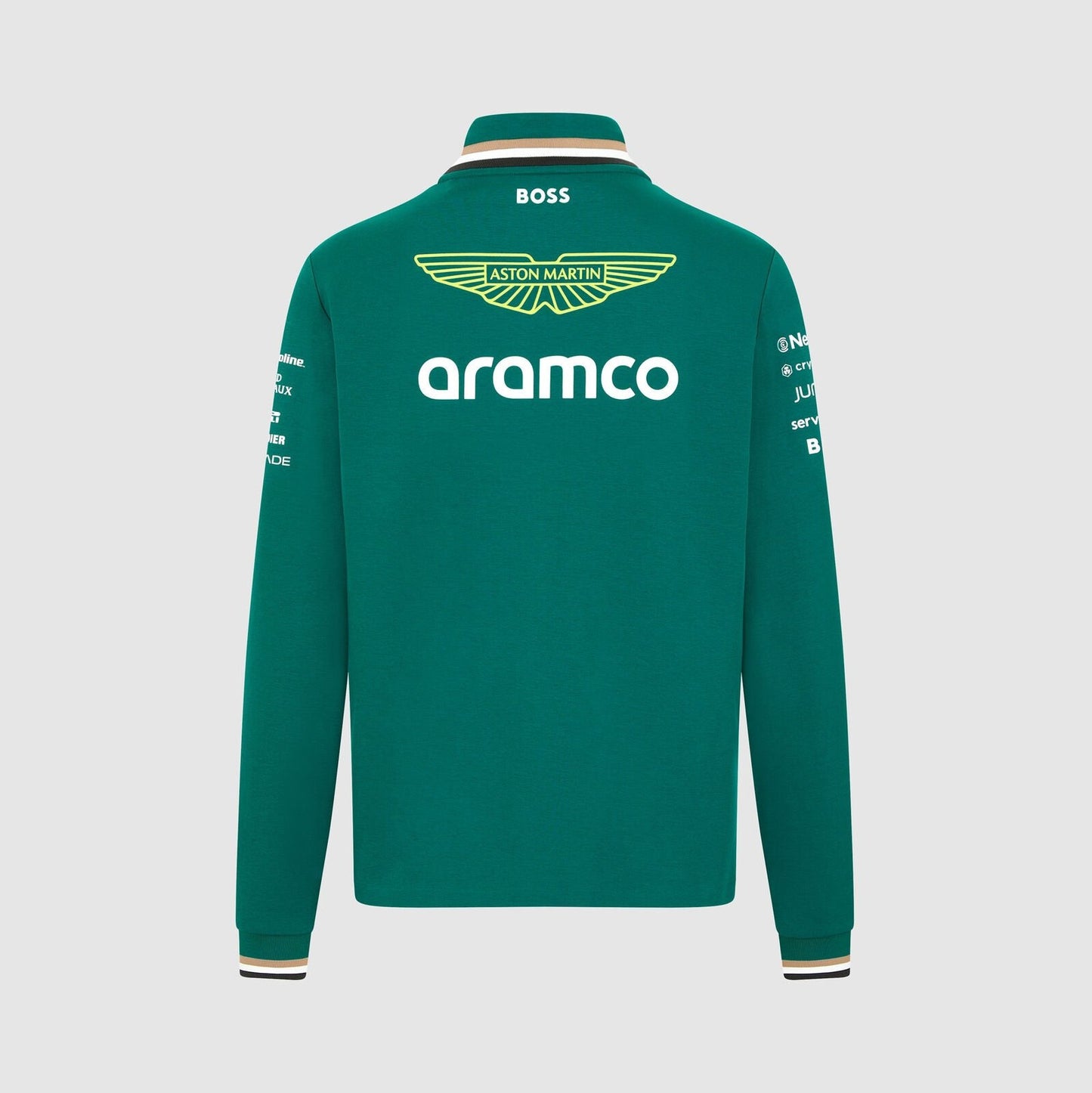 Aston Martin F1 Team 2024 Team 1/4 Zip Sweater - Rental Sports