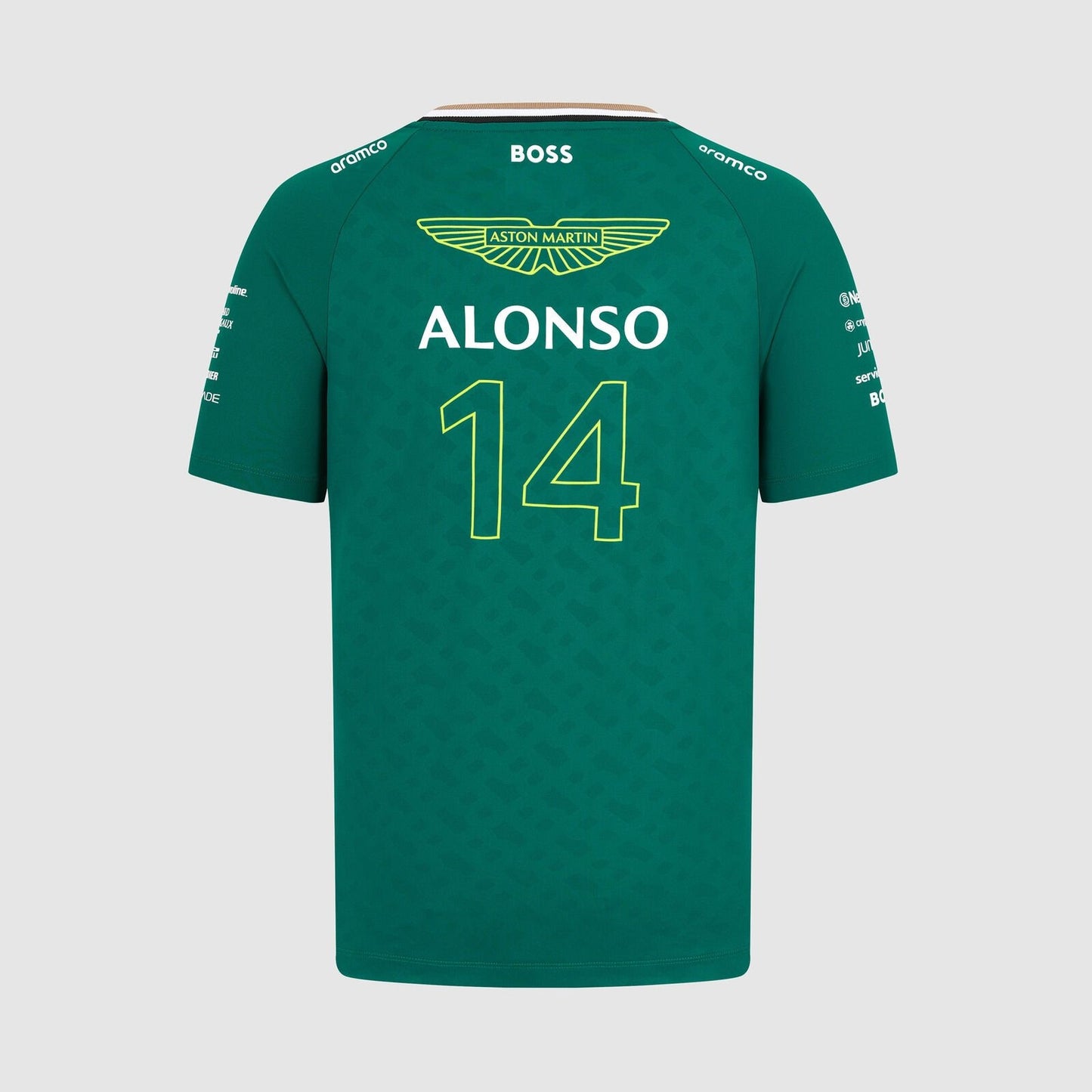 Aston Martin F1 Team Kids 2024 Fernando Alonso Driver T-shirt - Rental Sports