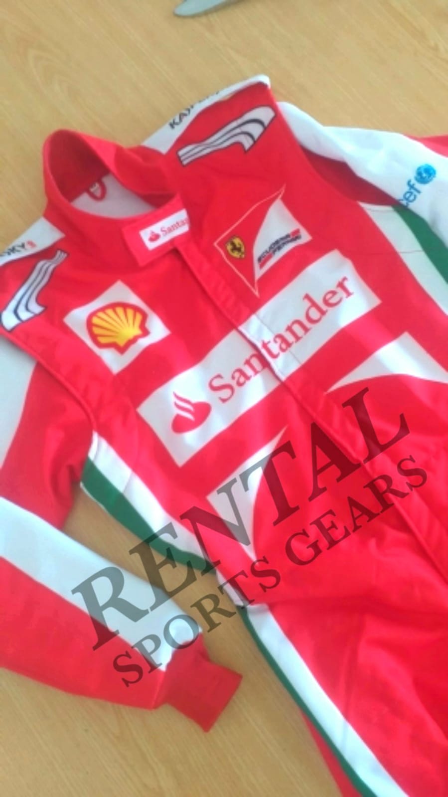 Fernando Alonso Scuderia Ferrar suit 2012 f1 race suit - Rental Sports