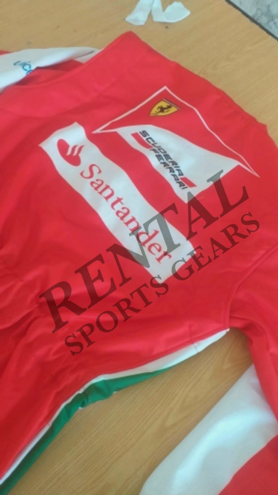 Fernando Alonso Scuderia Ferrar suit 2012 f1 race suit - Rental Sports