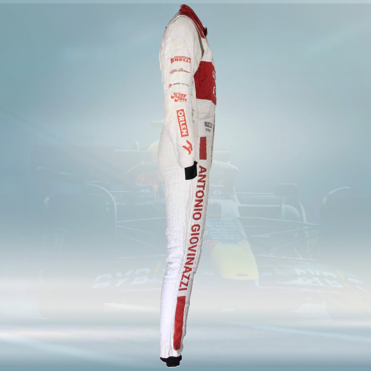 2021 Antonio Giovinazzi Race Alfa Romeo Orlen F1 Suit