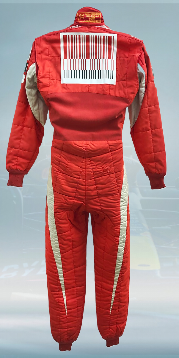 2010 Fernando Alonso/Massa/Domenicali Team Scuderia Ferrari F1 Puma Suit