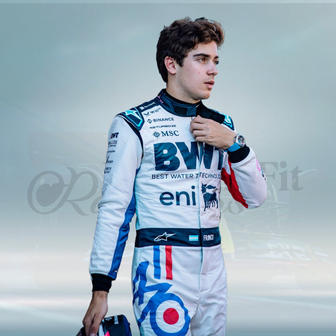 franco colapinto F1 2025 spanish gp Race Suit Alpine Team