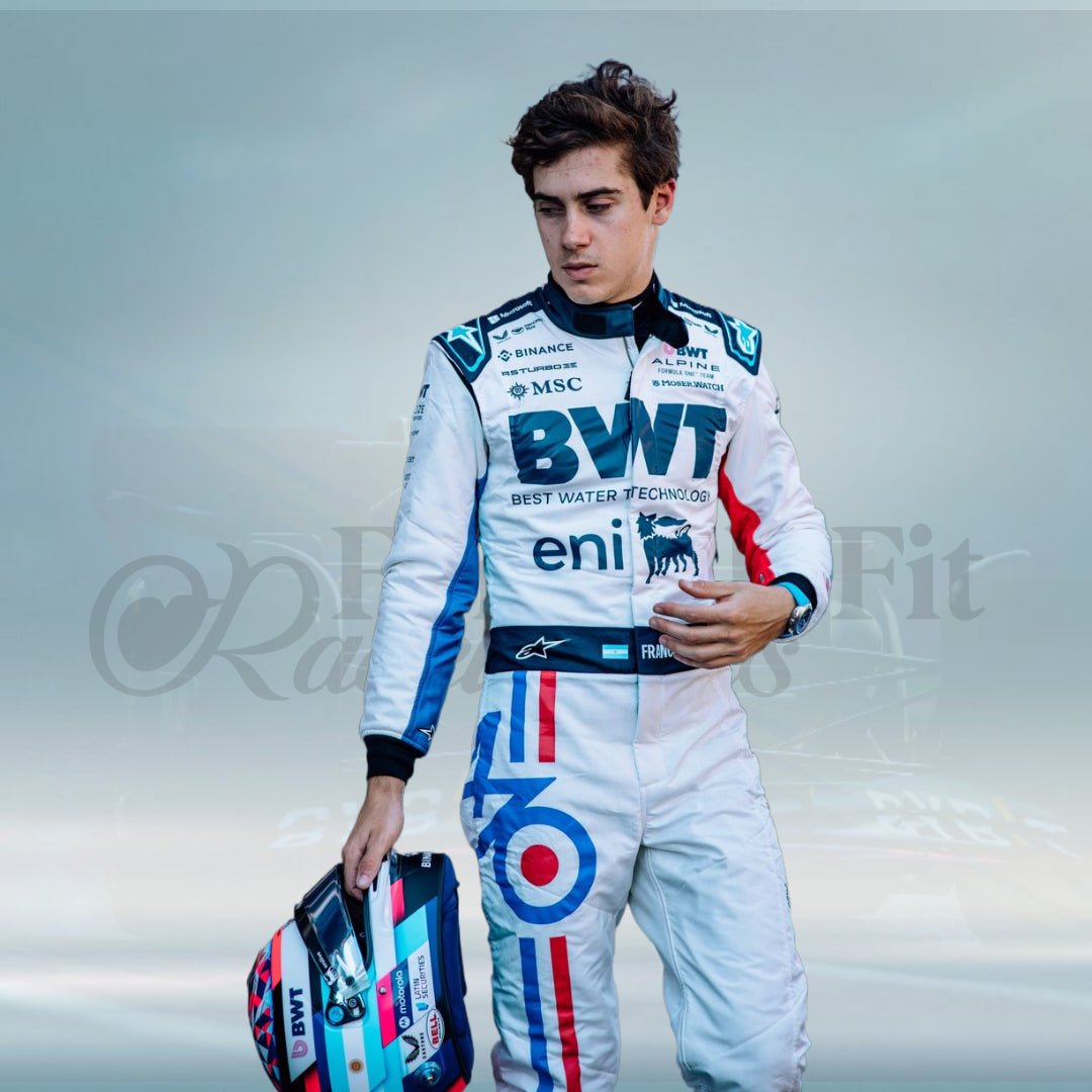 franco colapinto F1 2025 spanish gp Race Suit Alpine Team