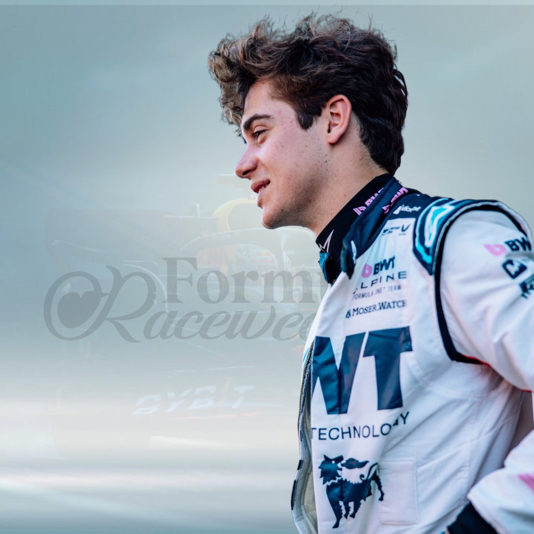 franco colapinto F1 2025 spanish gp Race Suit Alpine Team