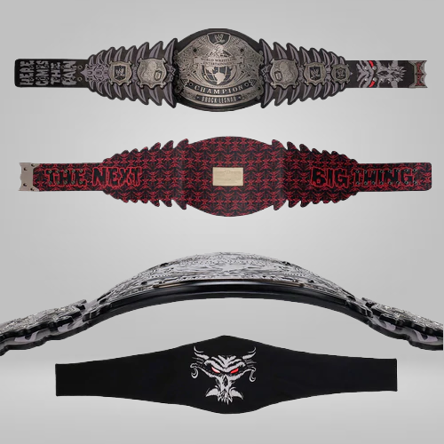 BROCK LESNAR SIGNATURE SERIES WRESTLING CHAMPIONSHIP REPLICA TITLE BELT