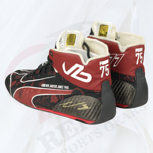 2023 Valtteri Bottas Miami GP Race Alfa Romeo F1 Boots - Rental Sports