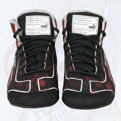 2023 Valtteri Bottas Miami GP Race Alfa Romeo F1 Boots - Rental Sports