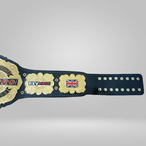 British Heavyweight Rev Pro Wrestling Champion Belt Revolution Professional - Rental Sports
