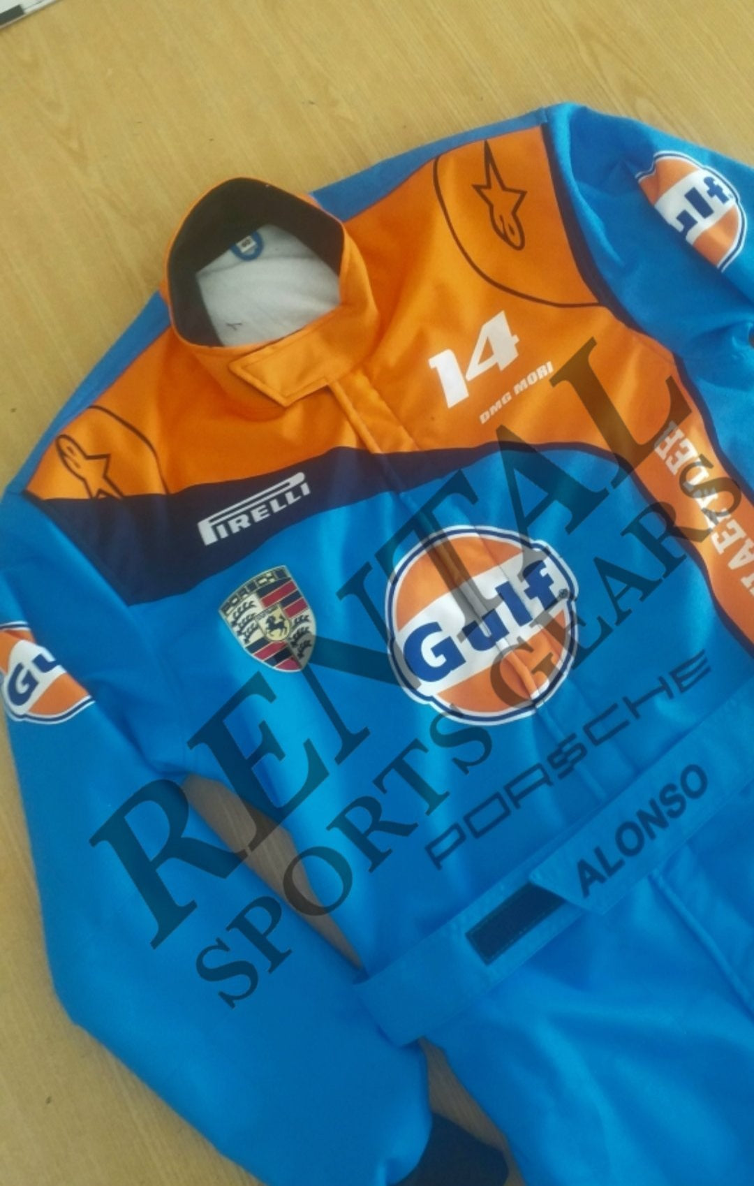 Gulf Porsche Race suit / F1 Gulf Porsche Race suit