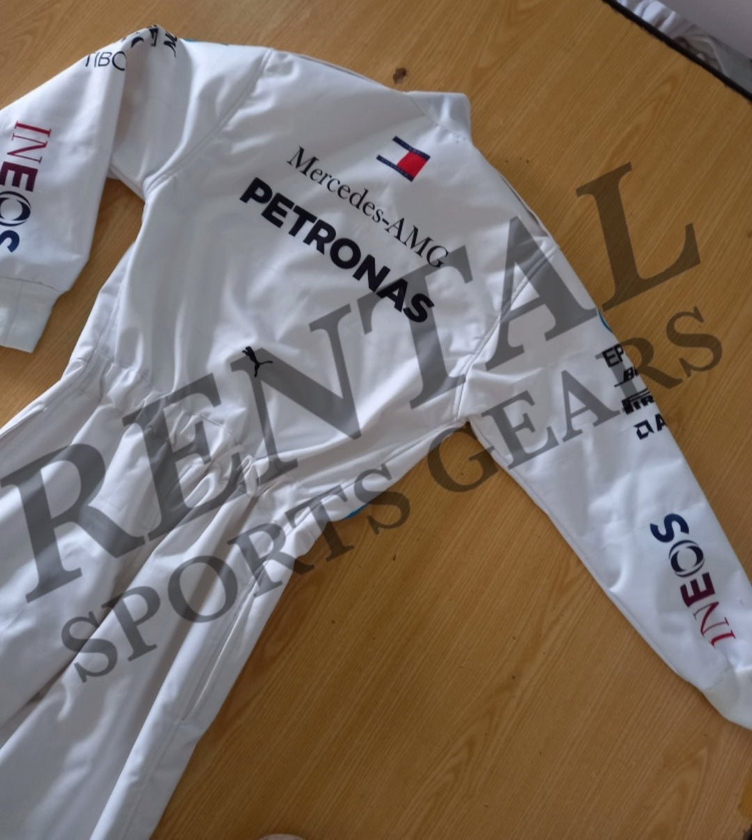 Lewis Hamilton 2019 Suit Mercedes AMG F1 Race Suit - Rental Sports