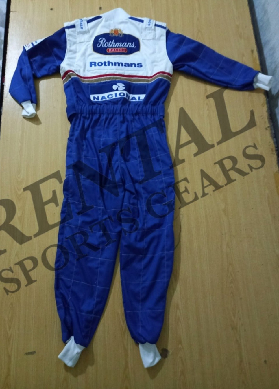 Ayrton Senna Rothmans 1994 racing suit / Team Williams F1 Rothmans - Rental Sports