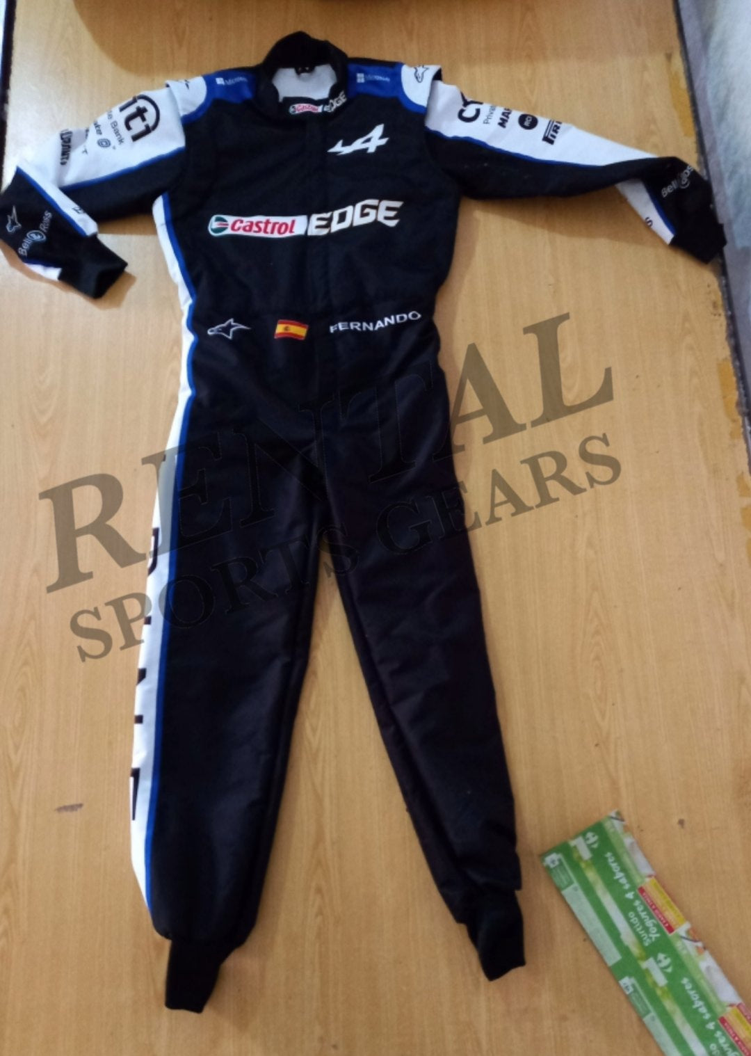 Fernando Alonso Team Alpine 2021 Race Suit / Alpine Formula 1 suit - Rental Sports