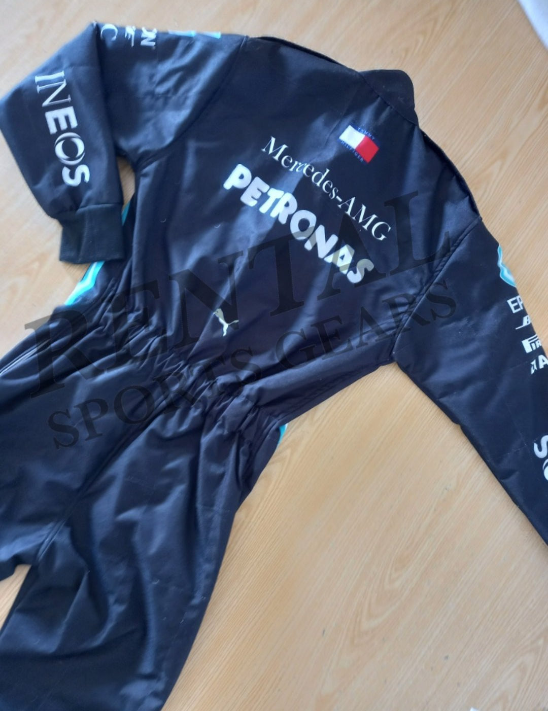 Lewis Hamilton Mercedes AMG 2020 Race Suit / F1 ineos hygienics Race Suit - Rental Sports