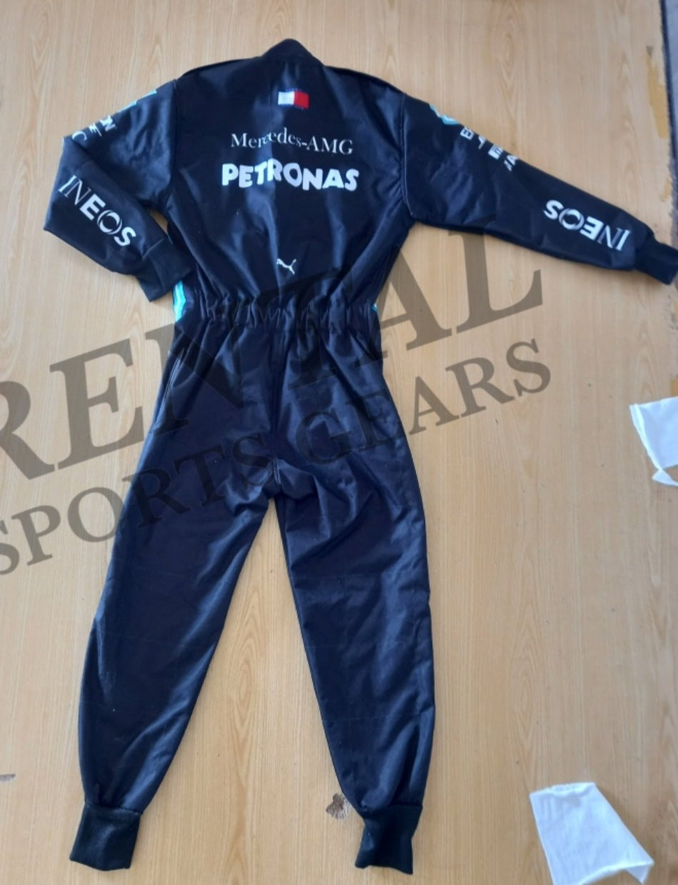 Lewis Hamilton Mercedes AMG 2020 Race Suit / F1 ineos hygienics Race Suit - Rental Sports