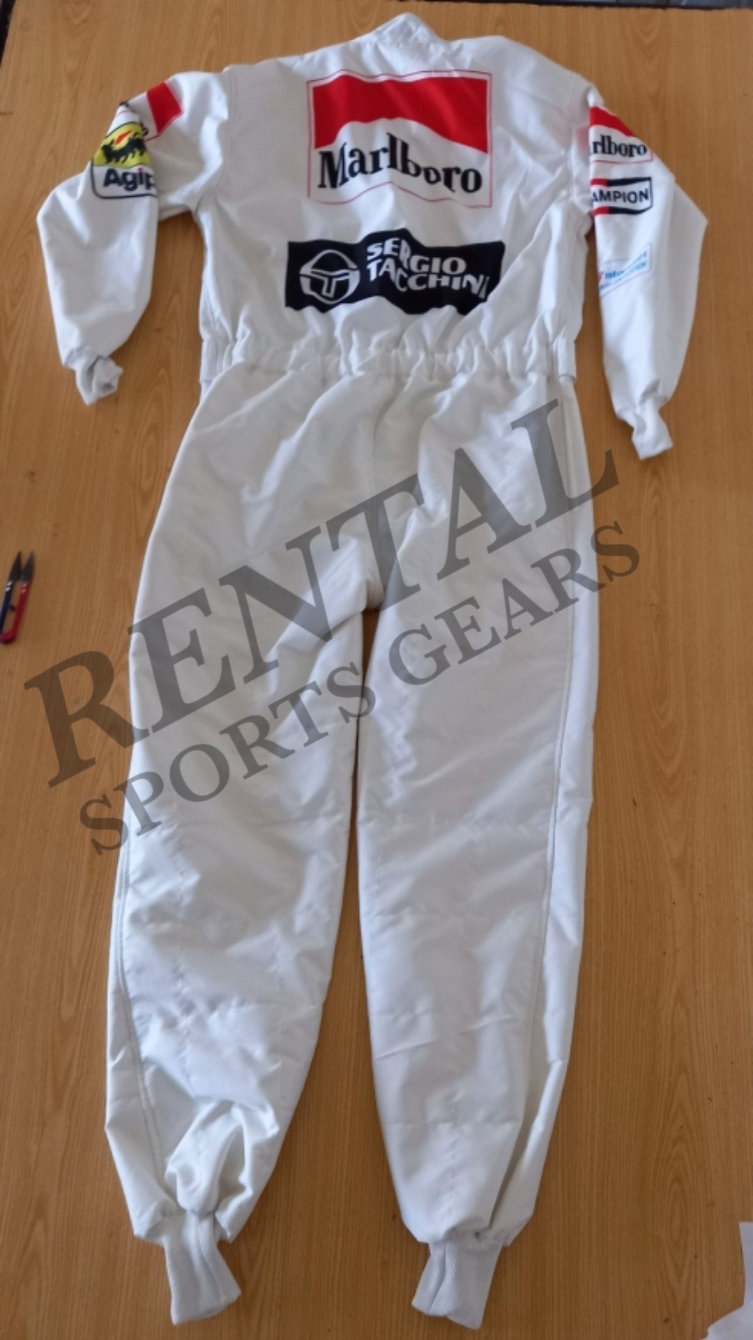 Ayrton Senna Sergio Tacchini Race Suit F1 Marlboro Race Suit - Rental Sports