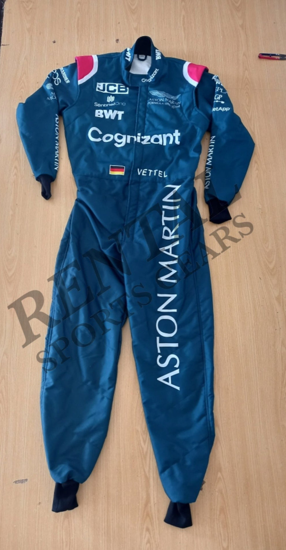 Aston Martin Sebastian Vettel F1 2021 Race Suit - Rental Sports